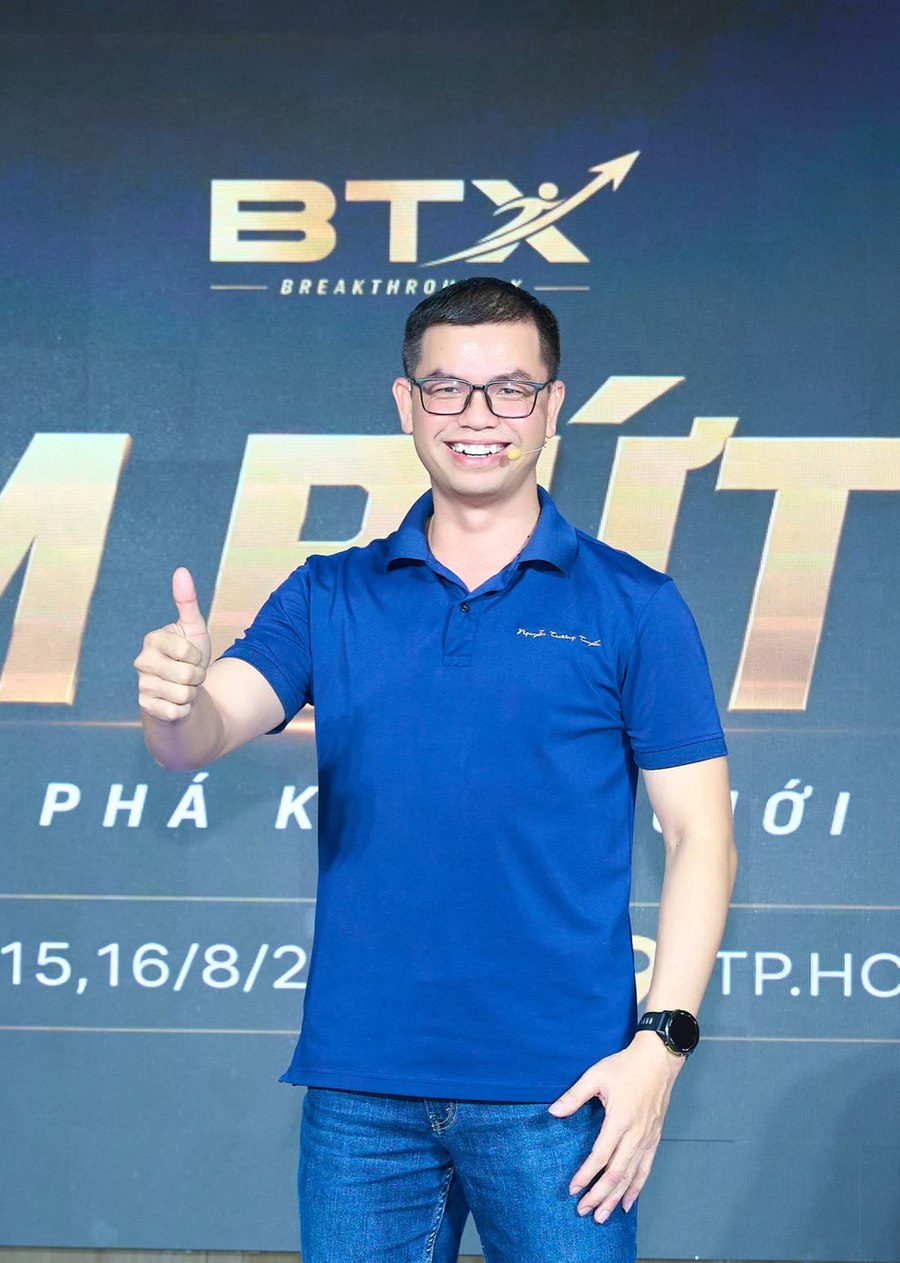 Nguyễn Trương Tuyến, người dẫn dắt chương trình BTL - Bứt Phá Cuộc Đời
